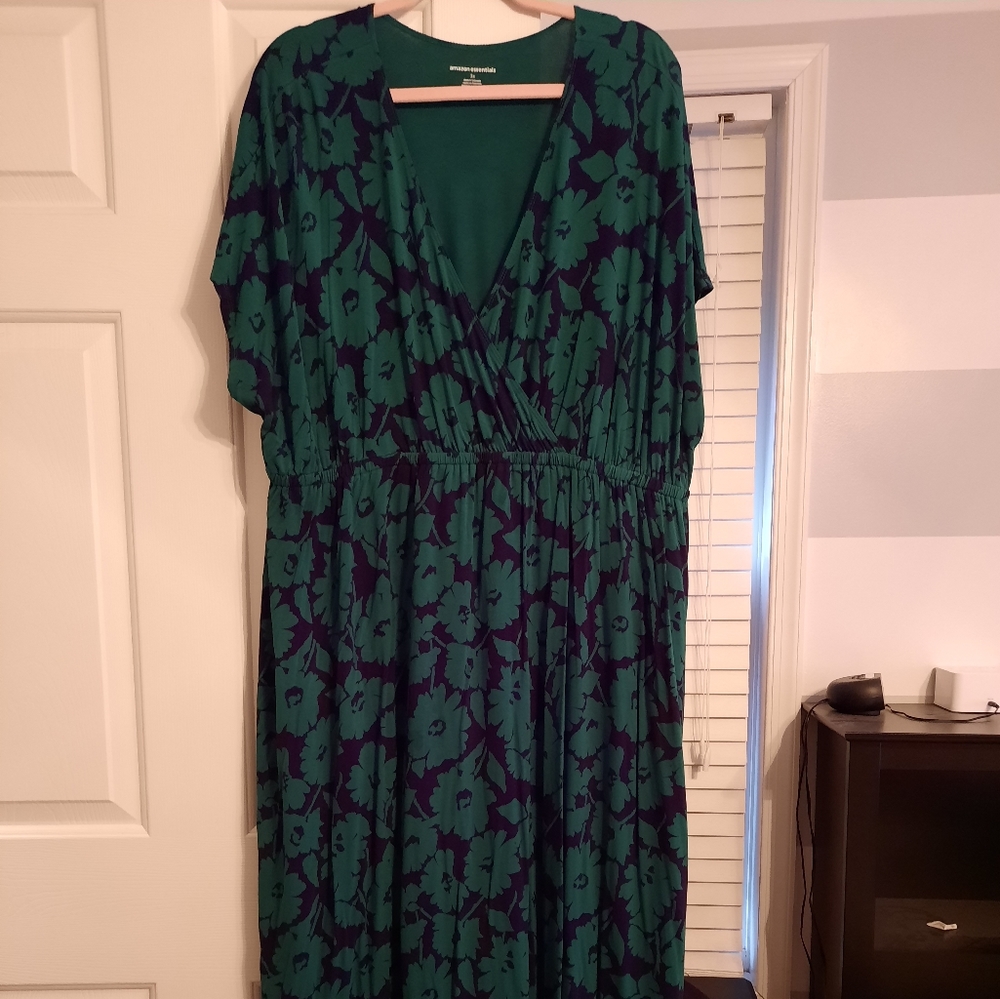 3x Amazon Essentials Surplice Dress